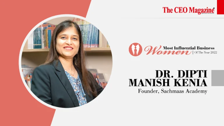 Dr. Dipti Manish Kenia - Founder, Sachmaas Academy