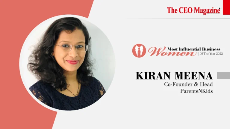 Kiran Meena - Co-Founder & Head of ParentsNKids